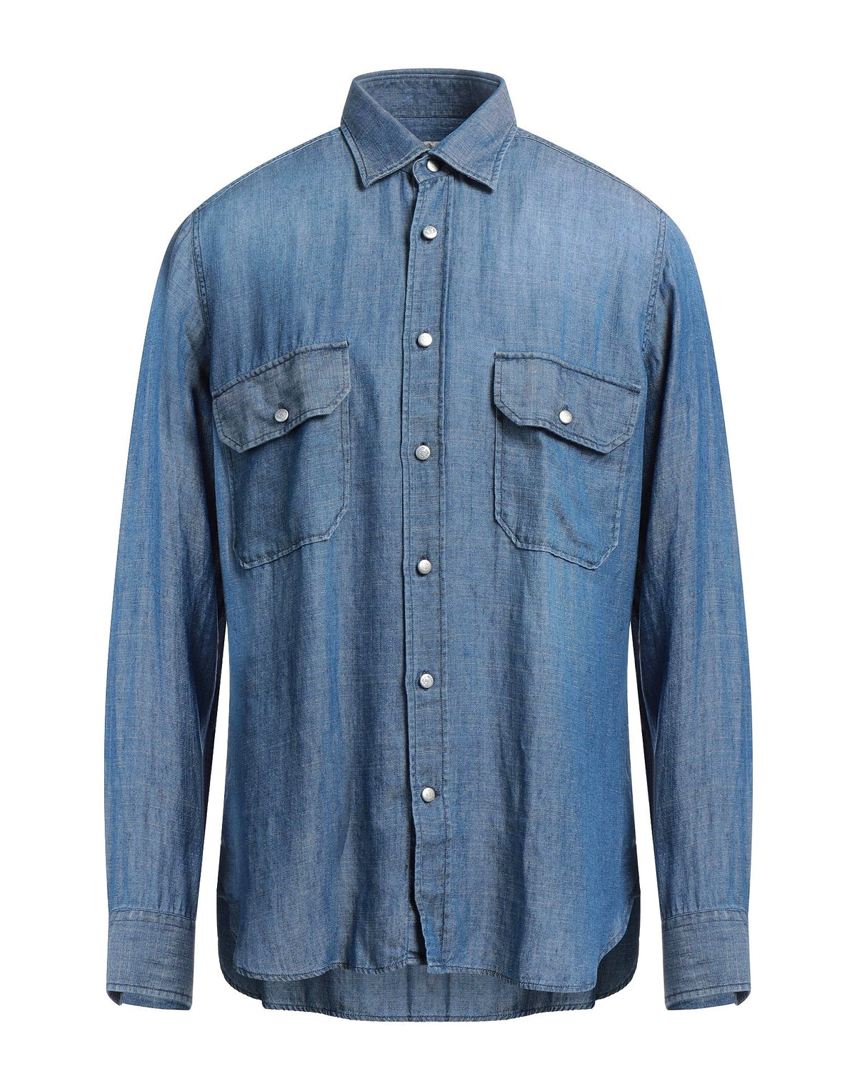 Guglielminotti Mens Denim Shirt - Blue