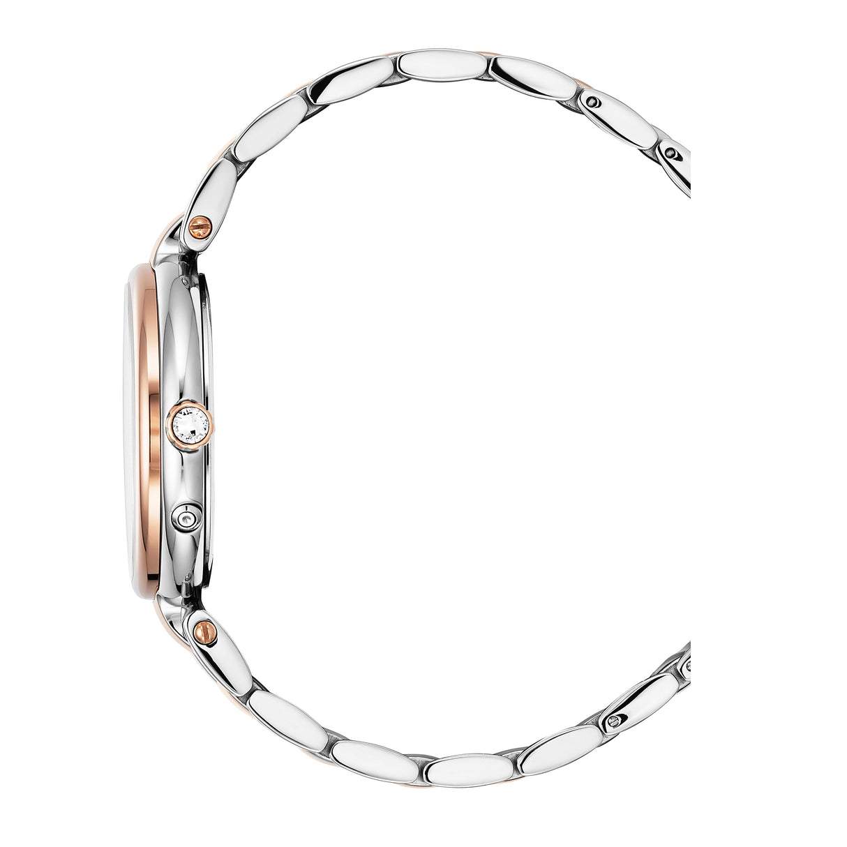 Christophe Duchamp Etoile - Green Dial with Rose Gold & Silver Stainless Steel Strap