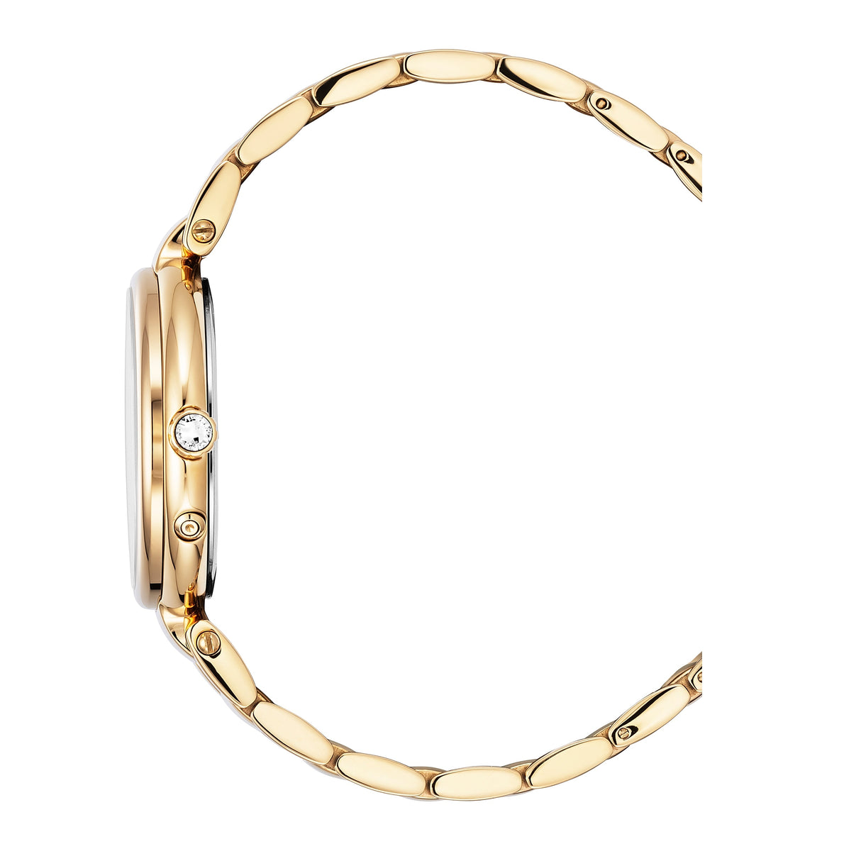 Christophe Duchamp Etoile - Black Dial with Gold Stainless Steel Strap