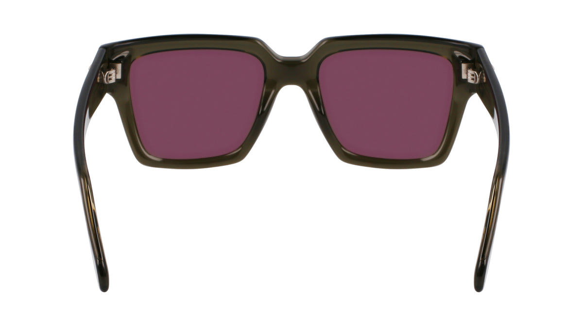 Salvatore Ferragamo SF2014S Womens Sunglasses - Transparent Khaki