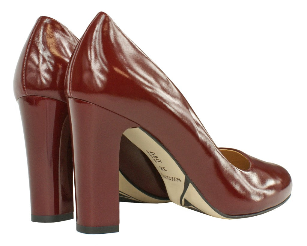 Bosccolo Womens Pumps - Burgundy