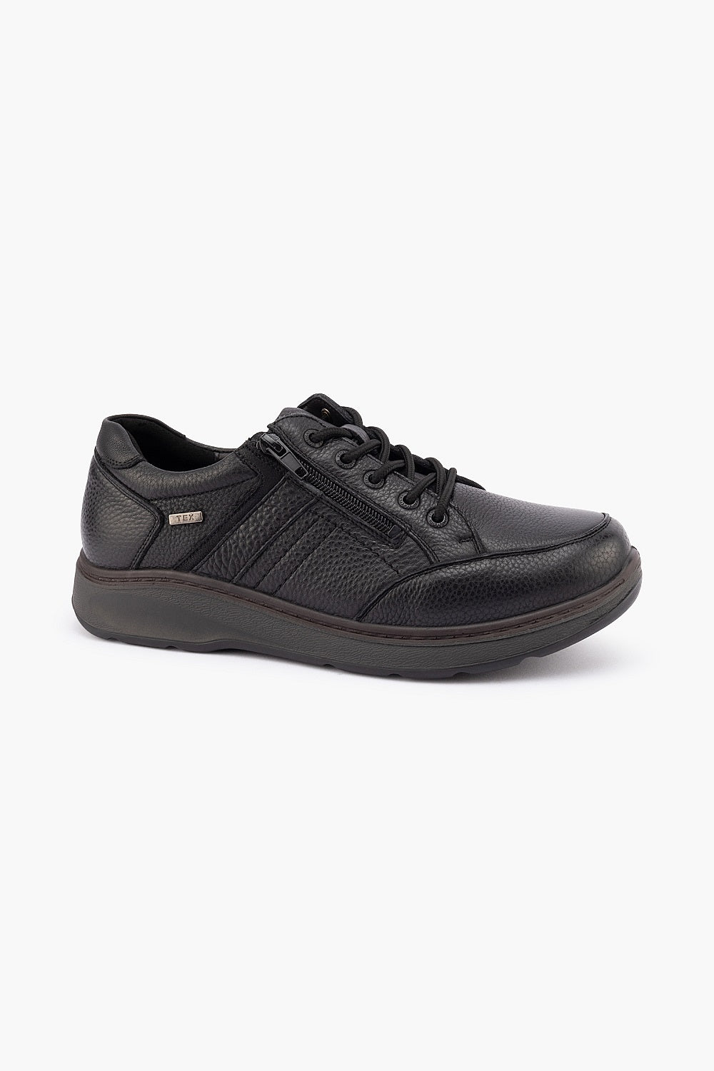 G Comfort Men's 9889 2 Black Oil Leather