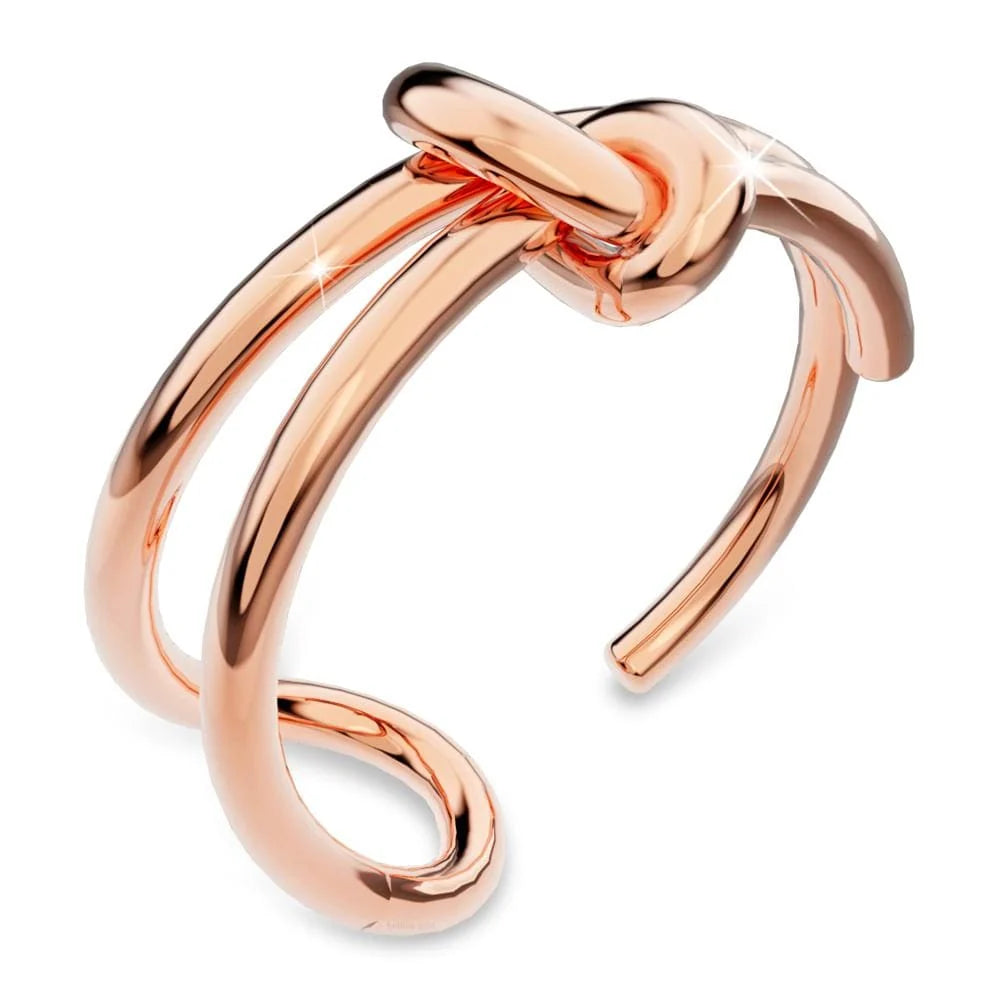 Bullion Gold Forever Knot Rose Gold Ring