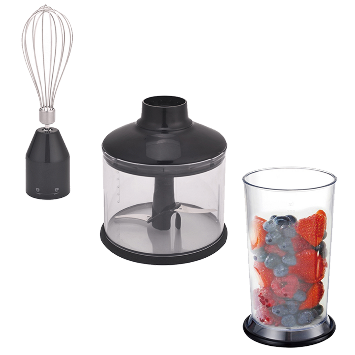 TODO Cordless Stick Blender Food Chopper Whisk 7.4V 2000mAh Handheld Electric Blender