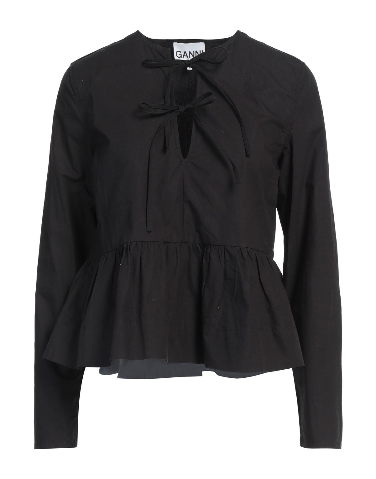 Ganni Womens Top - Black