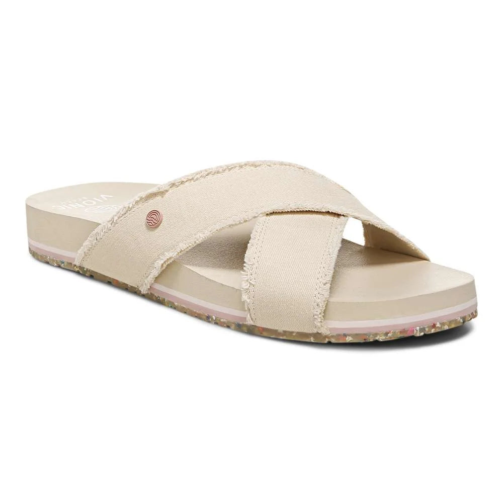 Vionic Panama Beach Slide - Semolina