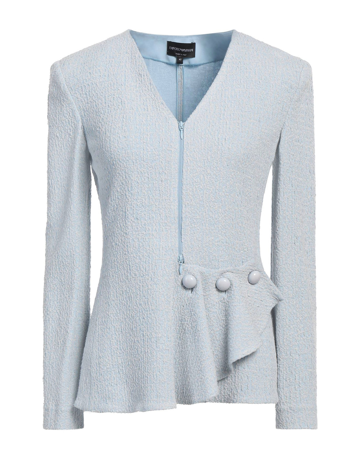 Emporio Armani Womens Jacket - Sky blue