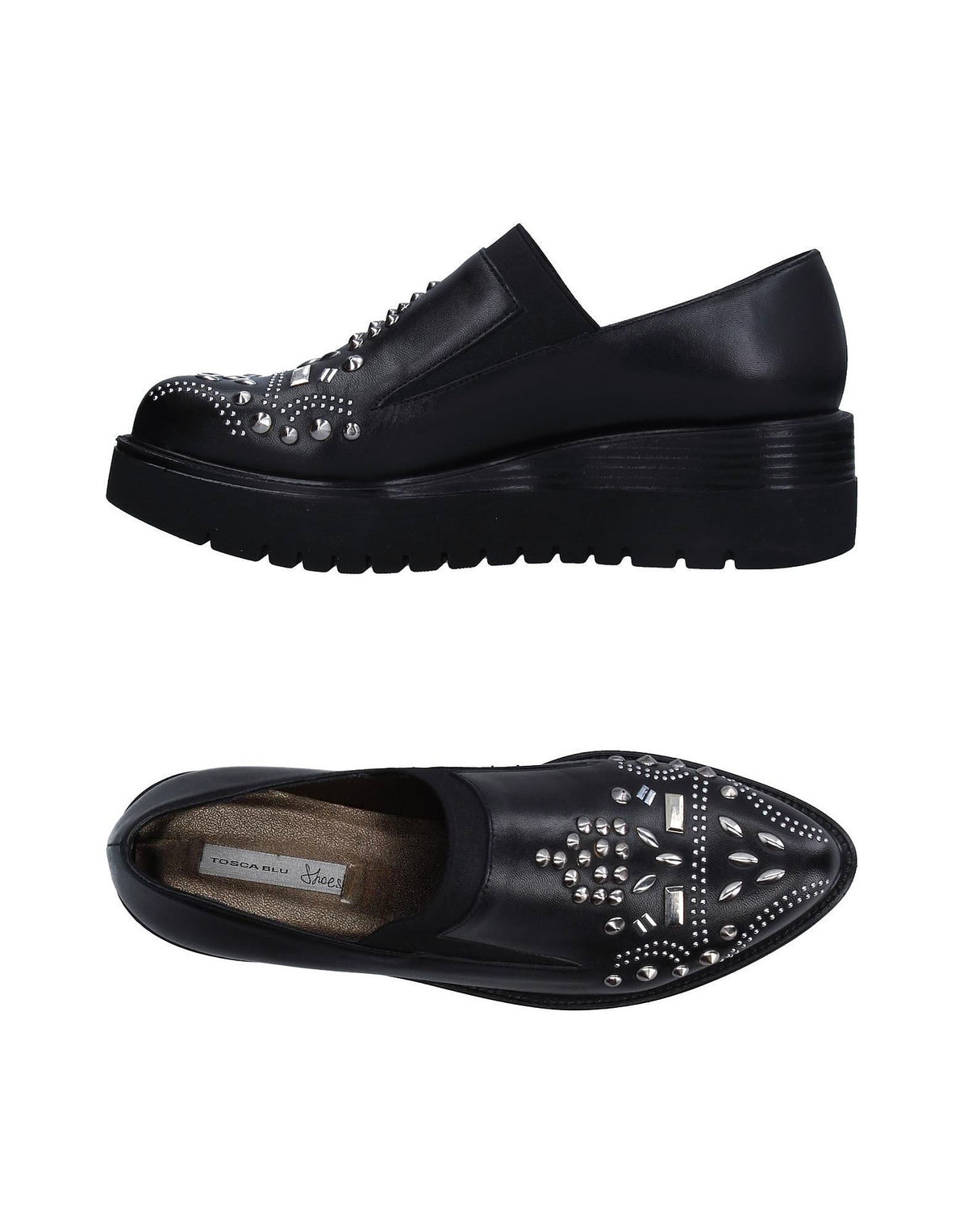 Tosca Blu Womens Loafers - Black