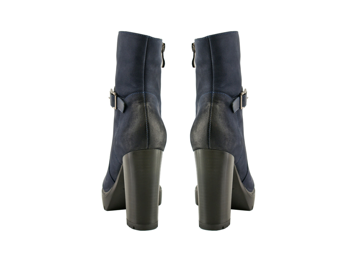 Bosccolo Womens Boots - Navy Blue