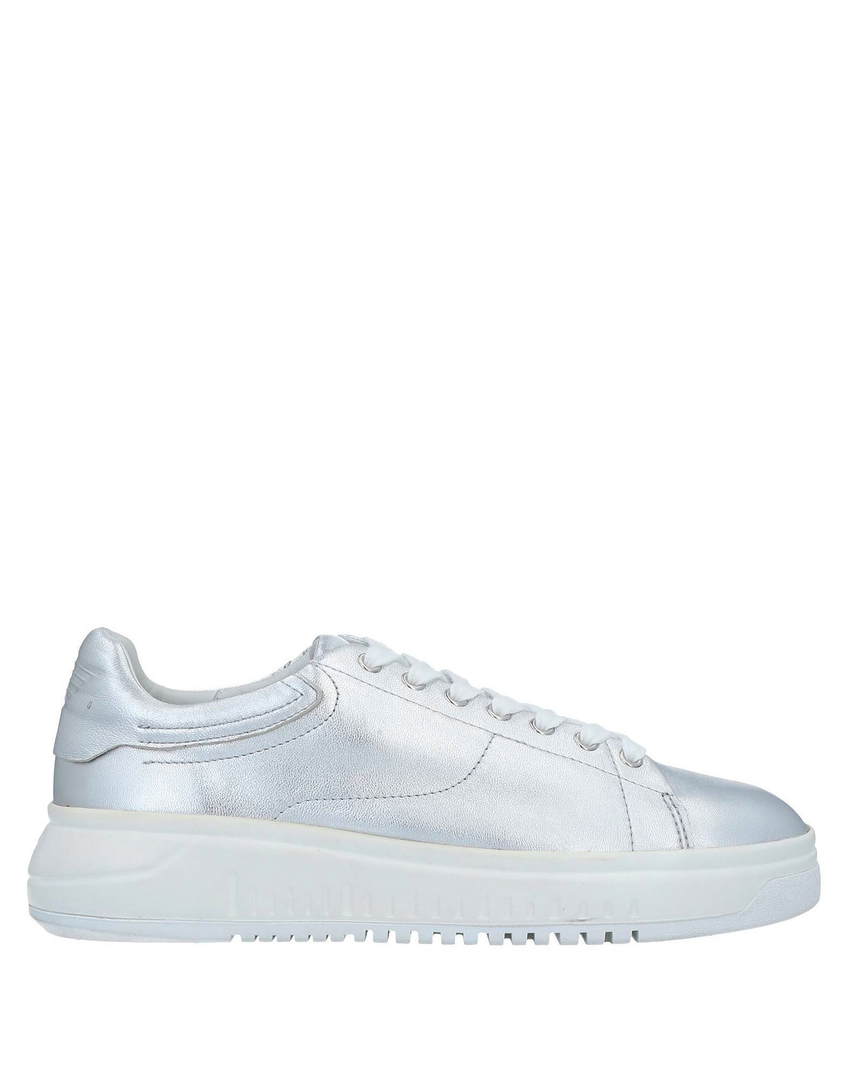 Emporio Armani Womens Sneakers - Silver