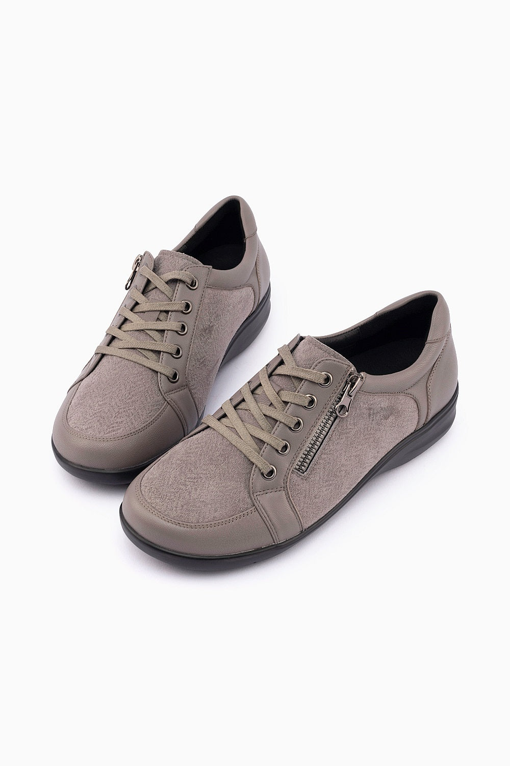 Klouds Jaslyn Taupe Print Stretch