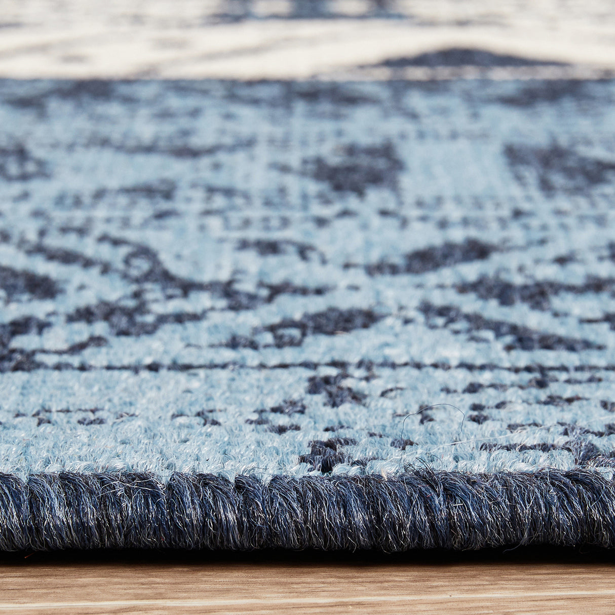 Seaside 3333 White Blue Rug