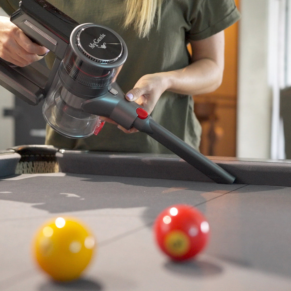 MyGenie X-Lite Pro Cordless Stick Vacuum LED Lighting