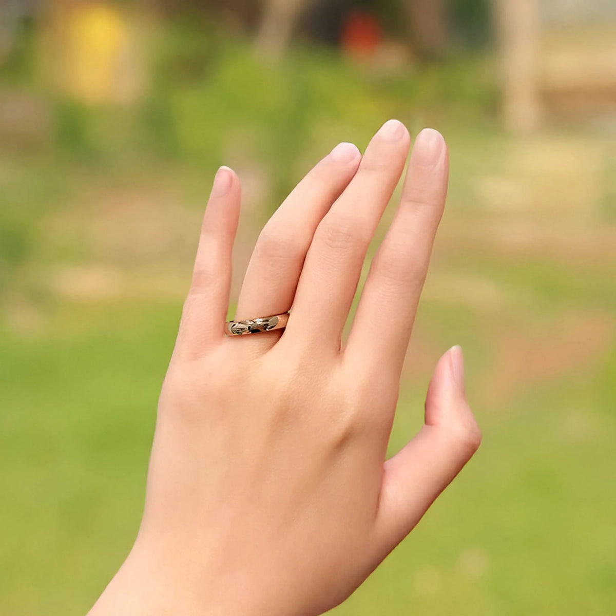 Bullion Gold Louise Minimalist Rose Gold Ring