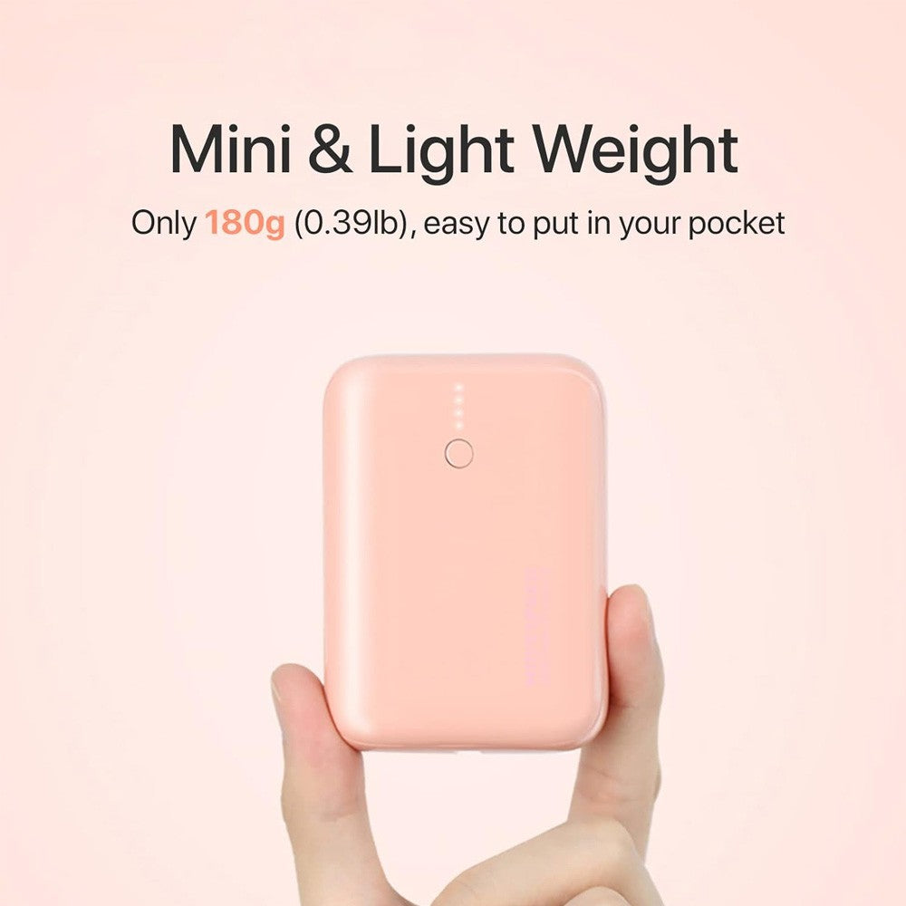 MOVE SPEED Mini Cute Charger Power Bank 10000mAh 22.5W - Yellow