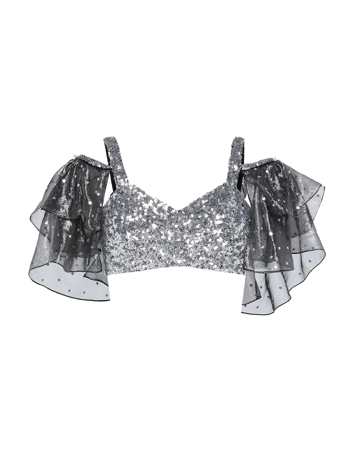 Moschino Womens Top - Silver