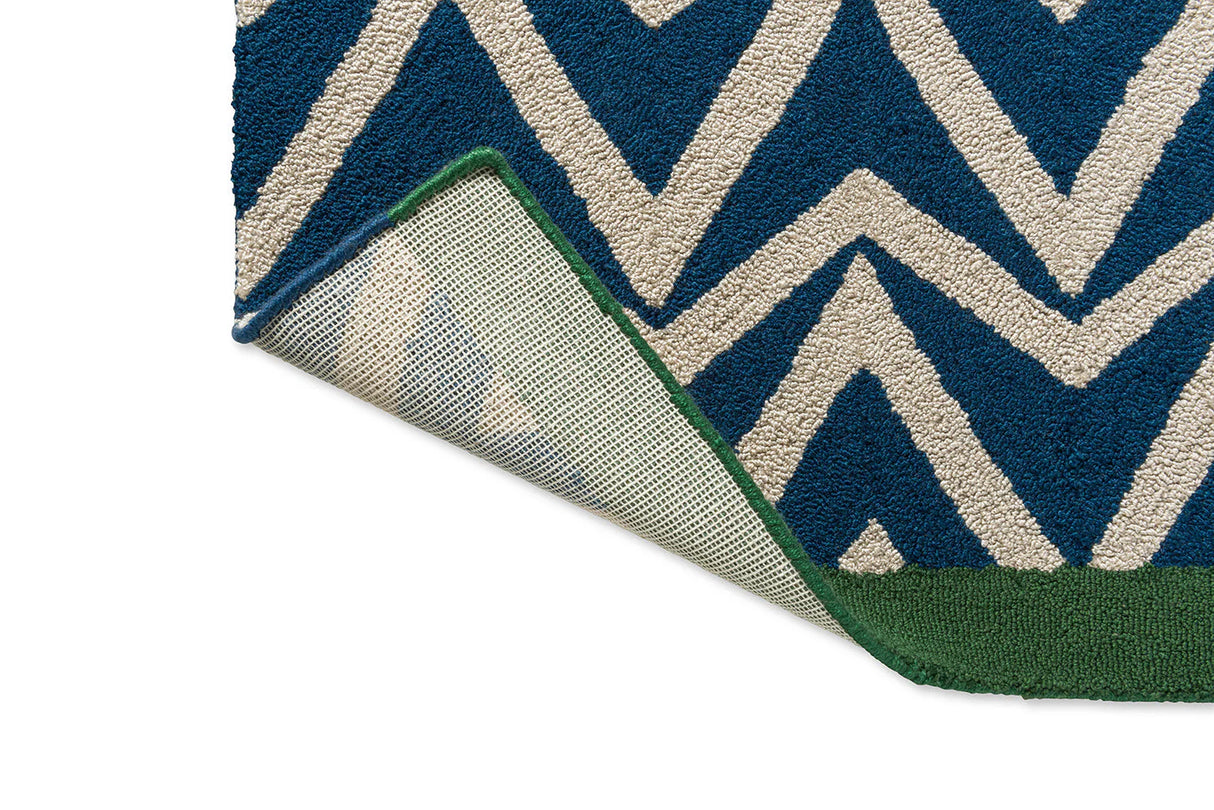 Scion Dhurrie Blue 426318 Outdoor Rug