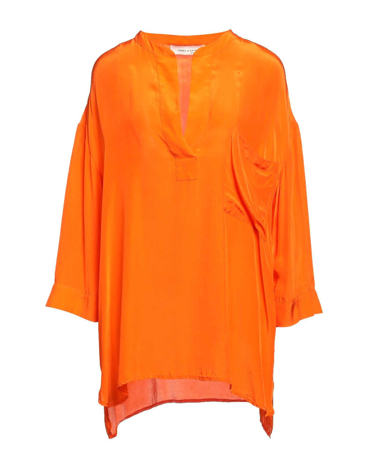 Emma & Gaia Red Womens Top - Orange
