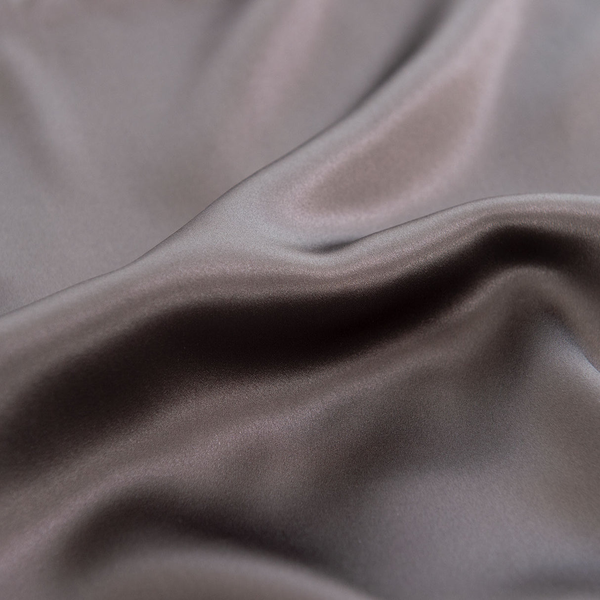 MULBERRY SILK PILLOW CASE TWIN PACK - SIZE: 51X76CM - CHARCOAL