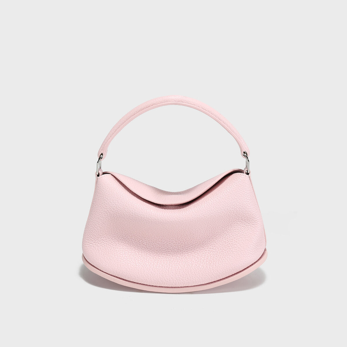 TOGO Leather Slouchy Pillow Bag - Pink