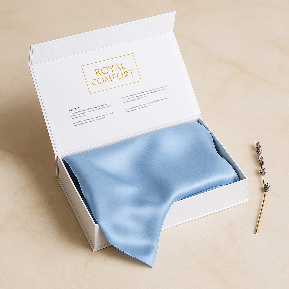 Pure Silk Pillowcase - Single Pack - Soft Blue