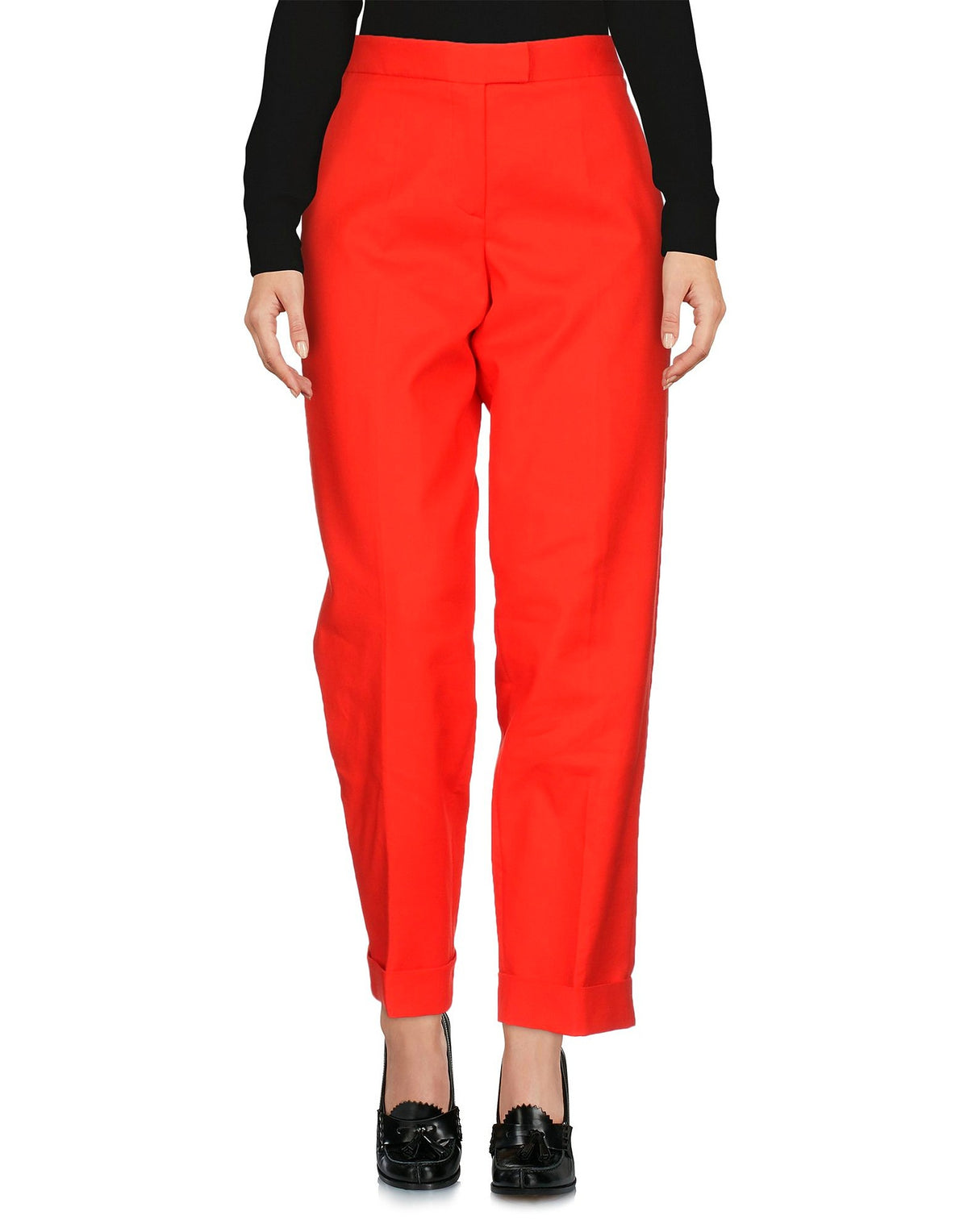Boutique Moschino Womens Pants - Red