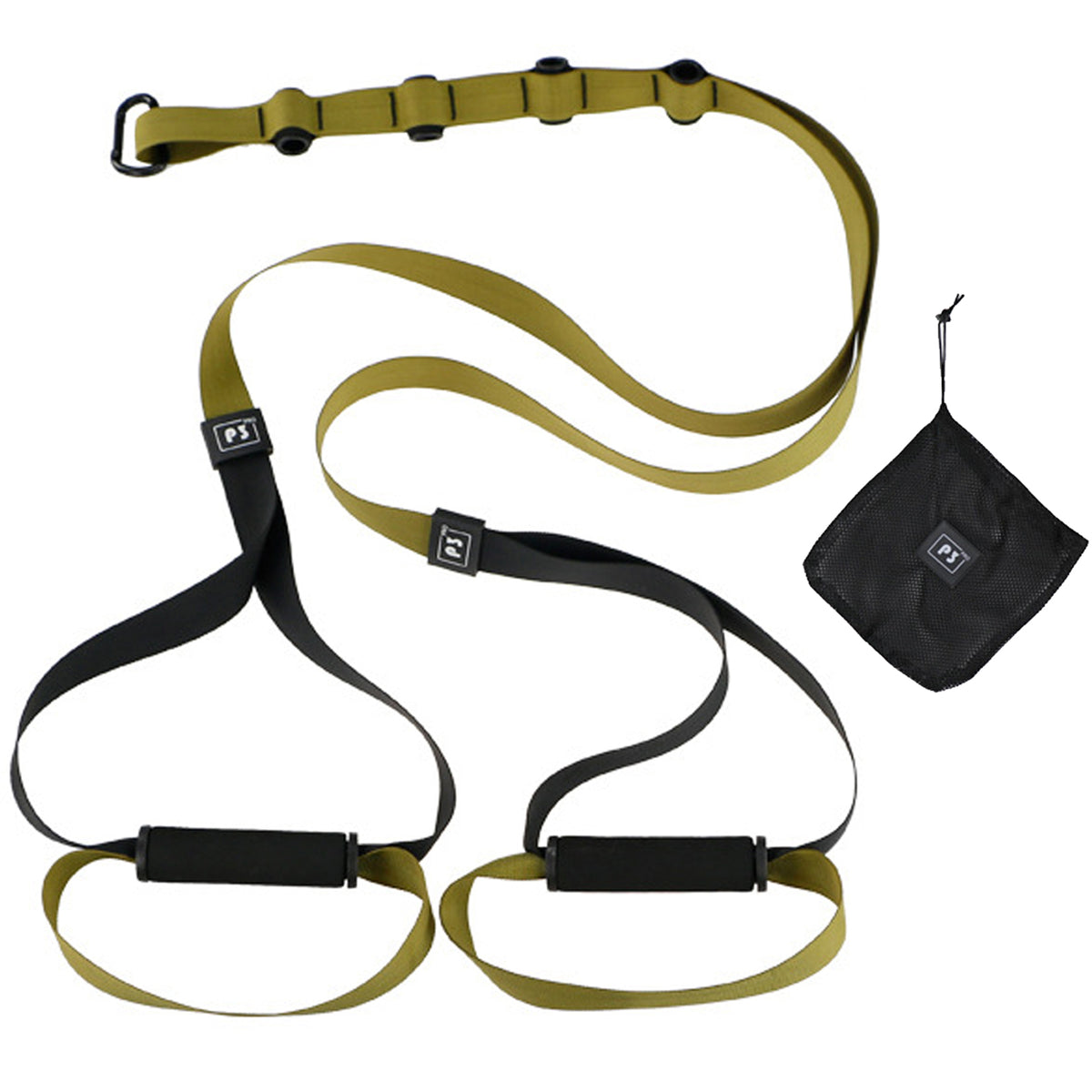 Resistance Trainer Band Set Muscle Training Suspension Band Belt Boxing Pilates Home Gym Fitness P4 Pro