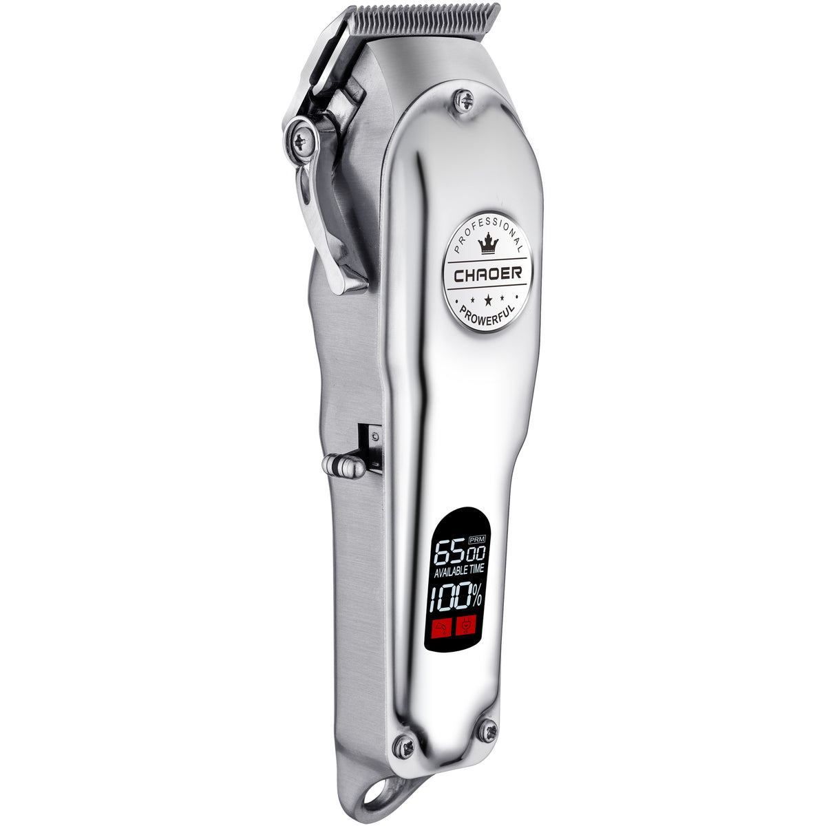 TODO Cordless Hair Clipper Beard Trimmer 3.7V 2000mAh Stainless Steel Blade USB Charge