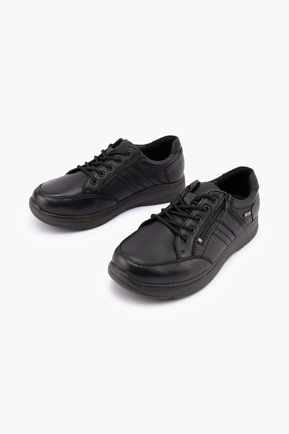 G Comfort Men's 9889 2 Black Oil Leather