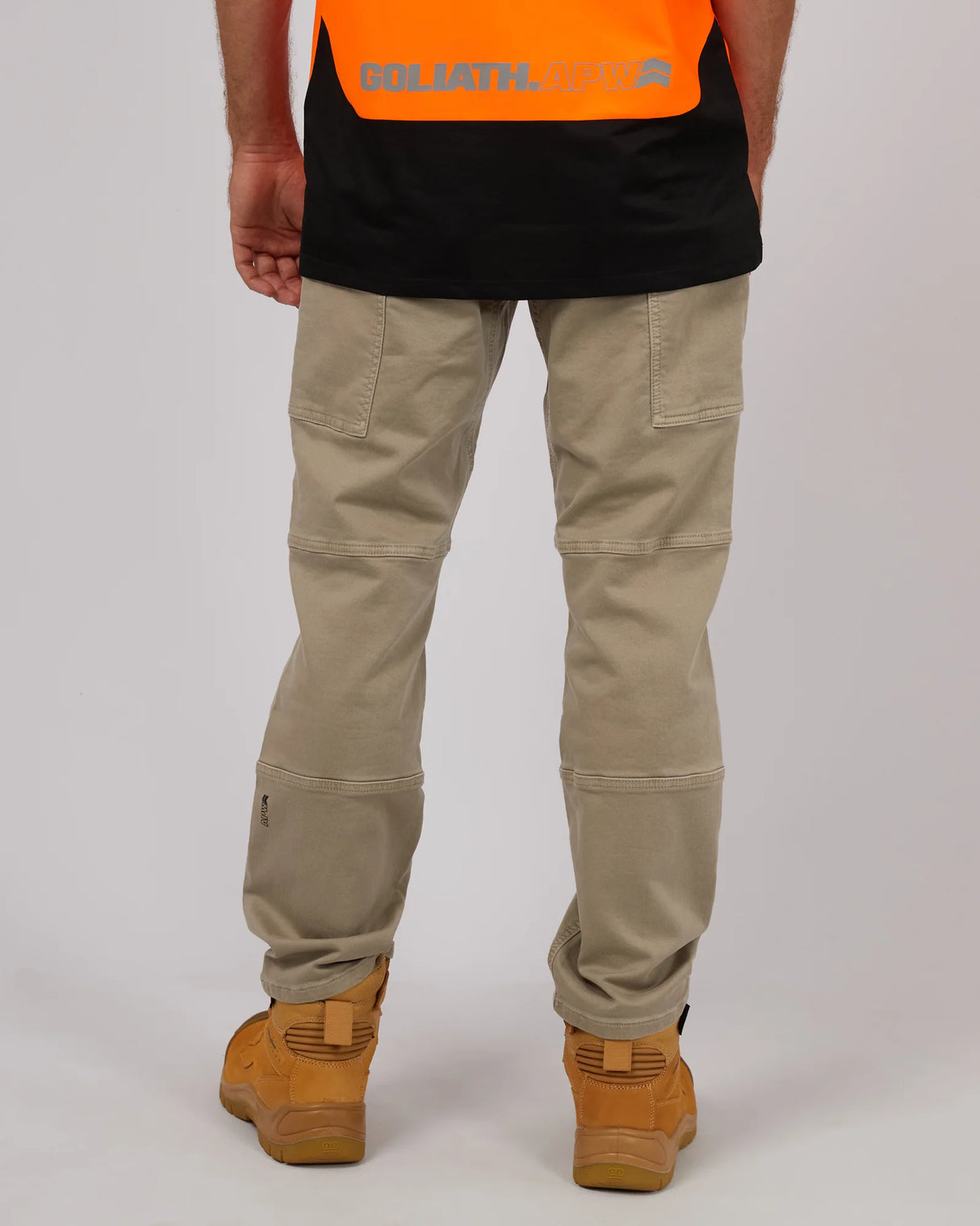 St Goliath Apw Non Cuffed Pant - Khaki