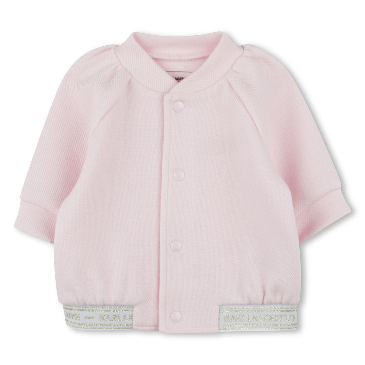 Karl Lagerfeld Girls Three-Piece Jogging Set - Pink