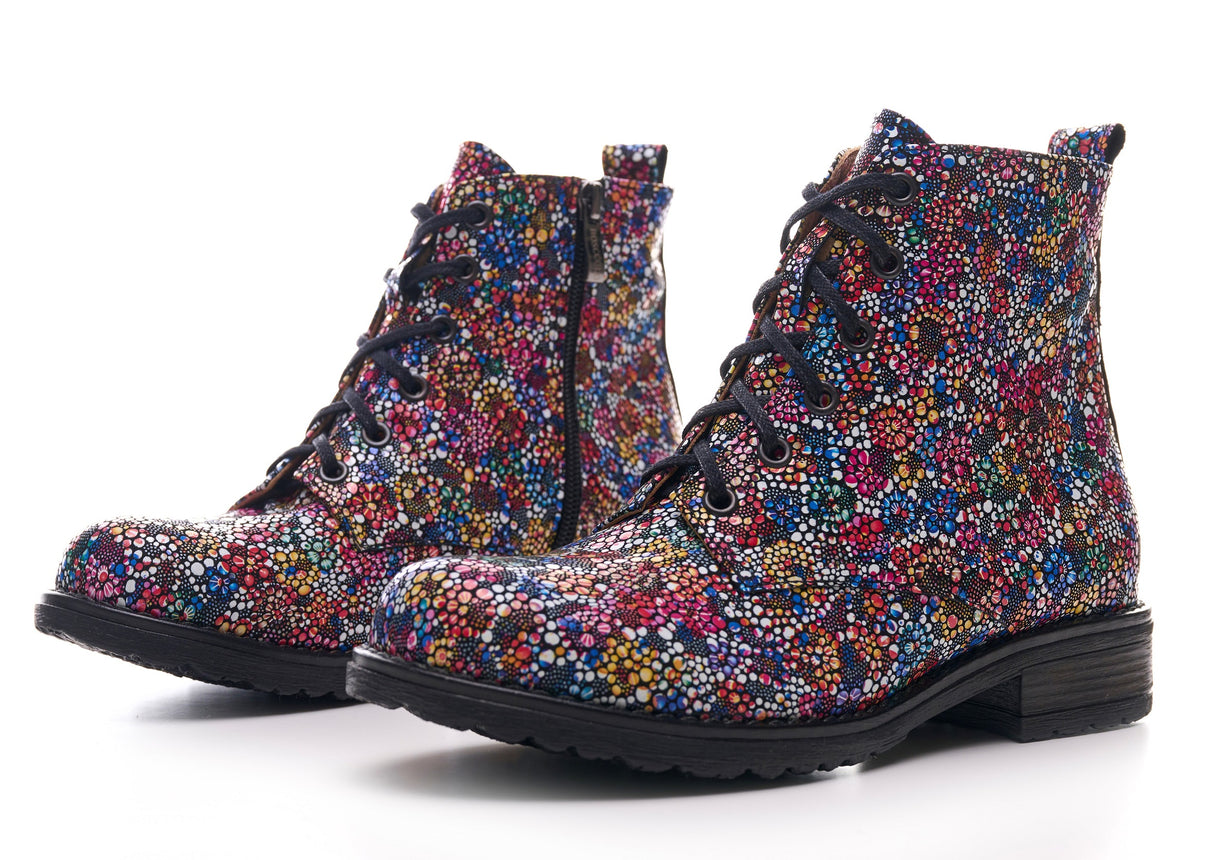 Bosccolo Womens Boots - Flower Multicolor