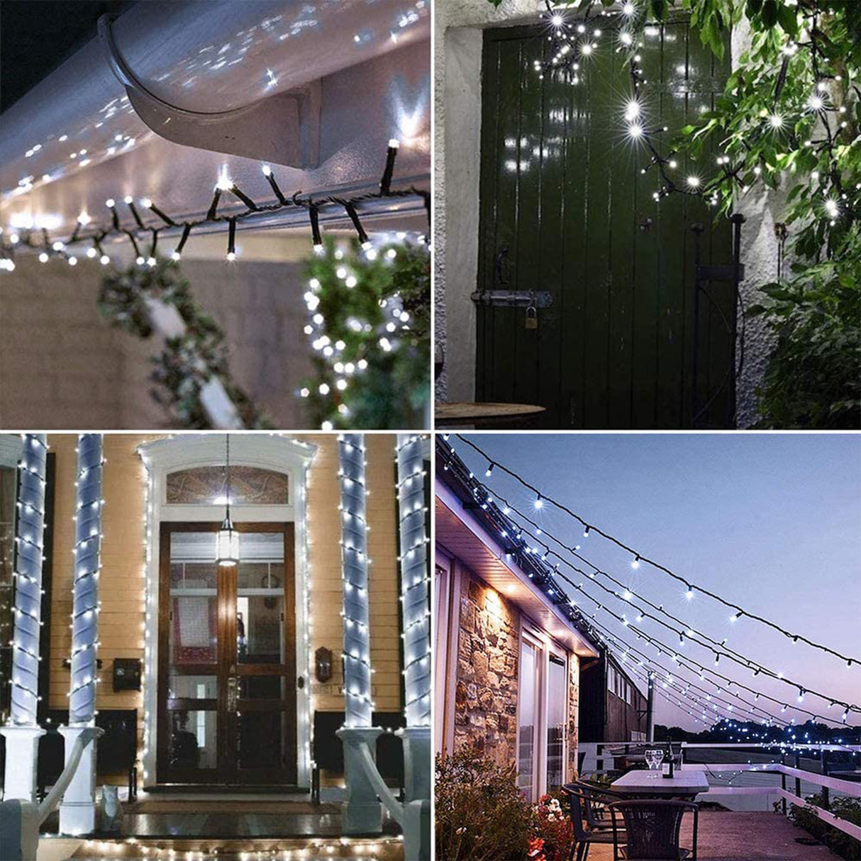 Milano Decor LED WHITE Fairy Lights (200 Lights)