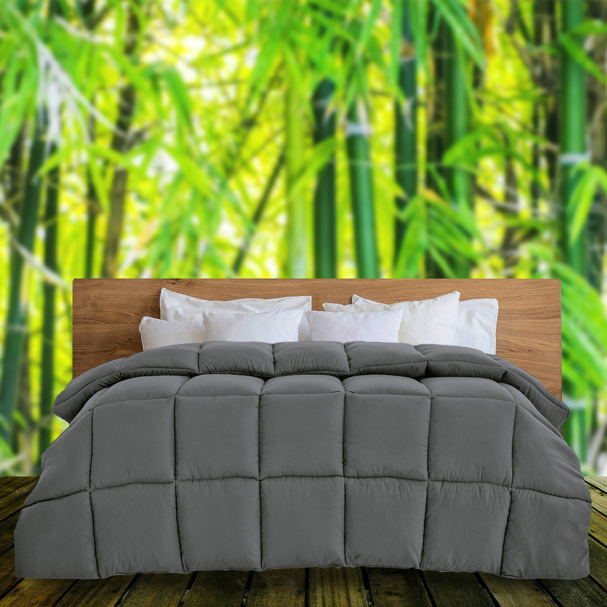 Royal Comfort Ultra-Warm 800GSM Charcoal Quilt