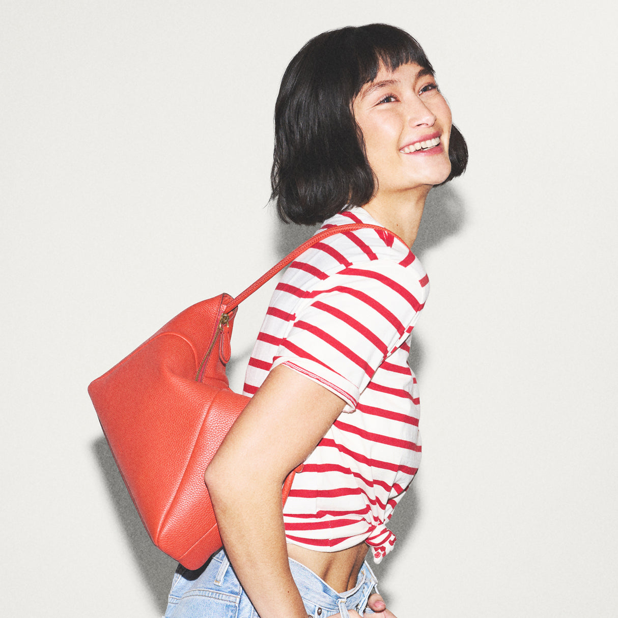 Fossil Willa Red Shoulder Bag