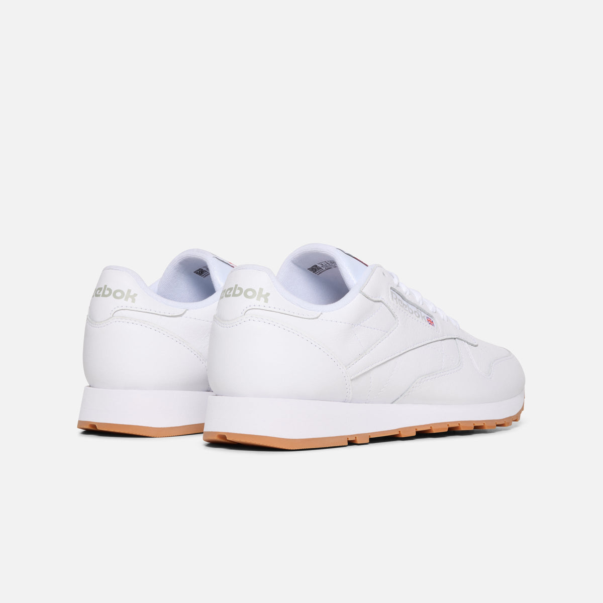 Reebok Unisex Adults Classic Leather White/Pure Grey 3