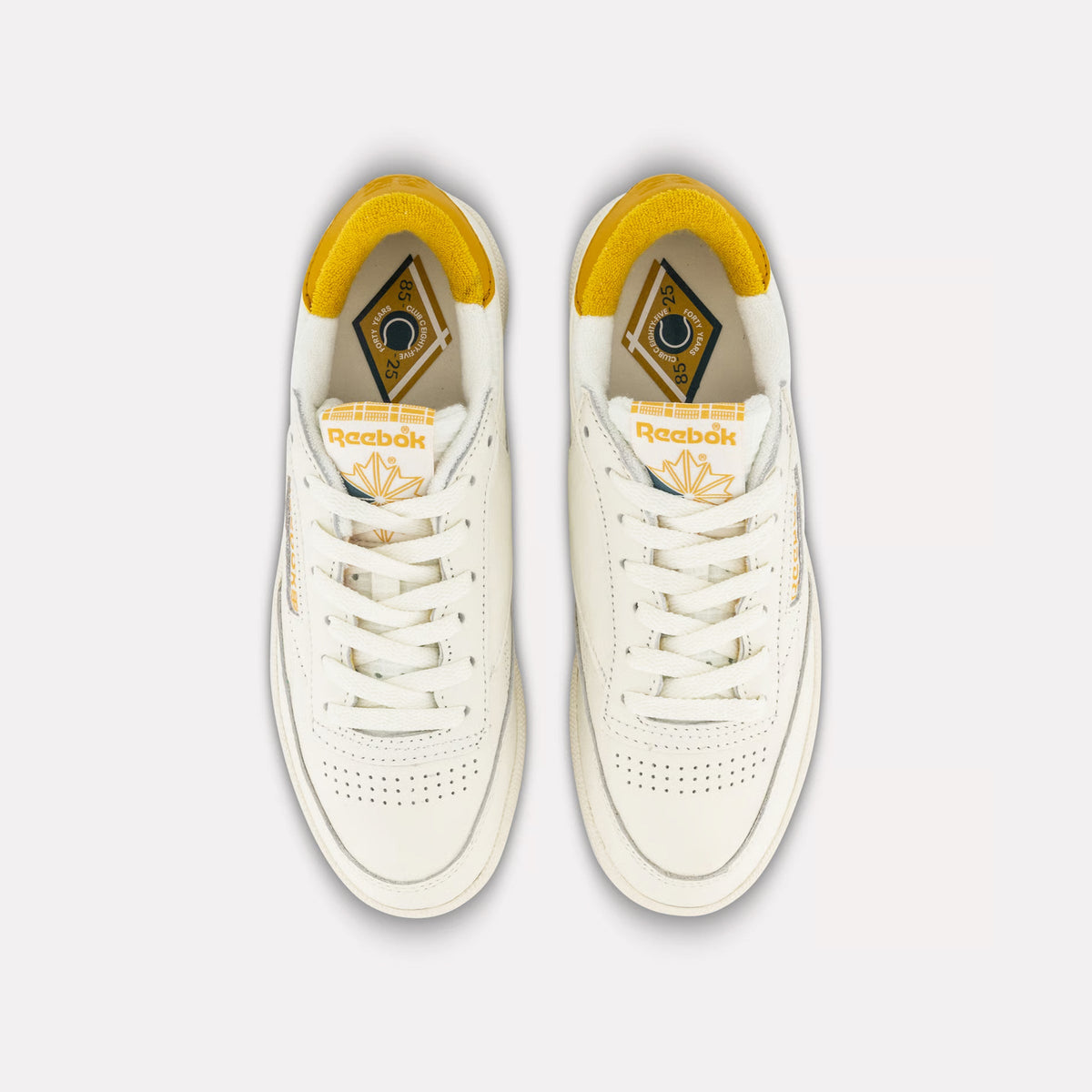 Reebok Womens Club C 85 Vintage Chalk/Gritgold/Chalk