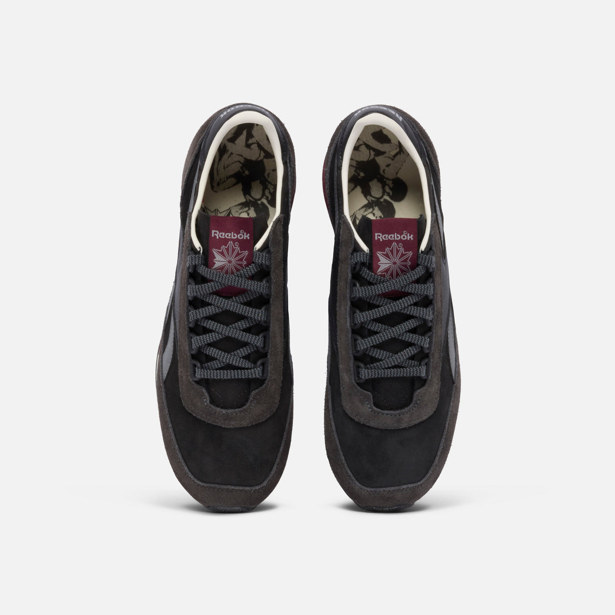 Reebok Unisex Adults Camargue Black/Washedblack/Blackcherry