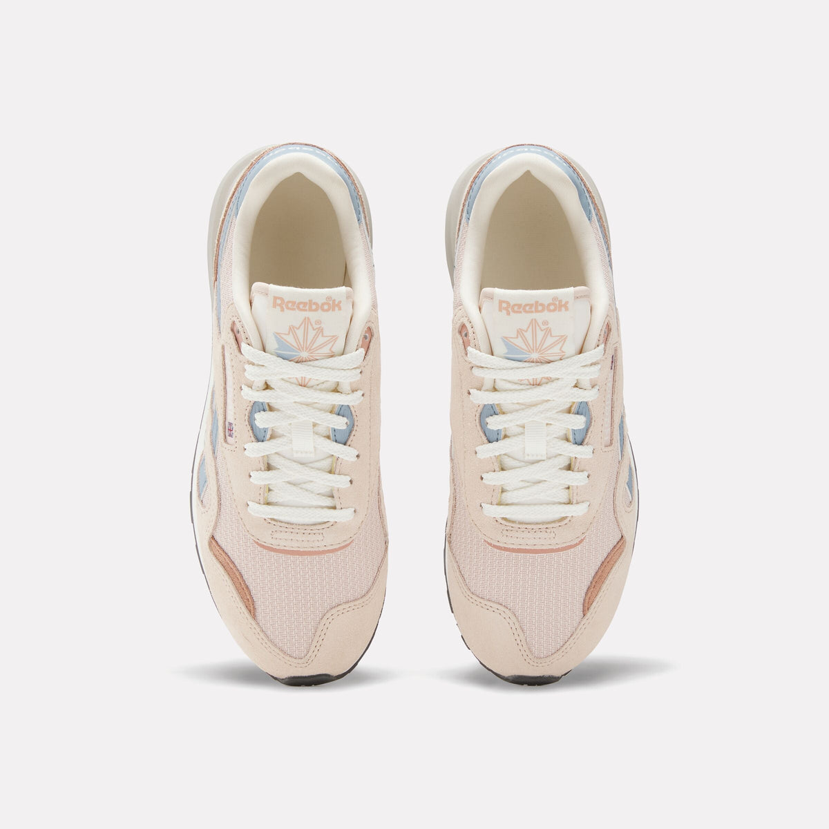 Reebok Womens Classic Nylon 89 Mutedclay/Pinkclay/Leisureblue