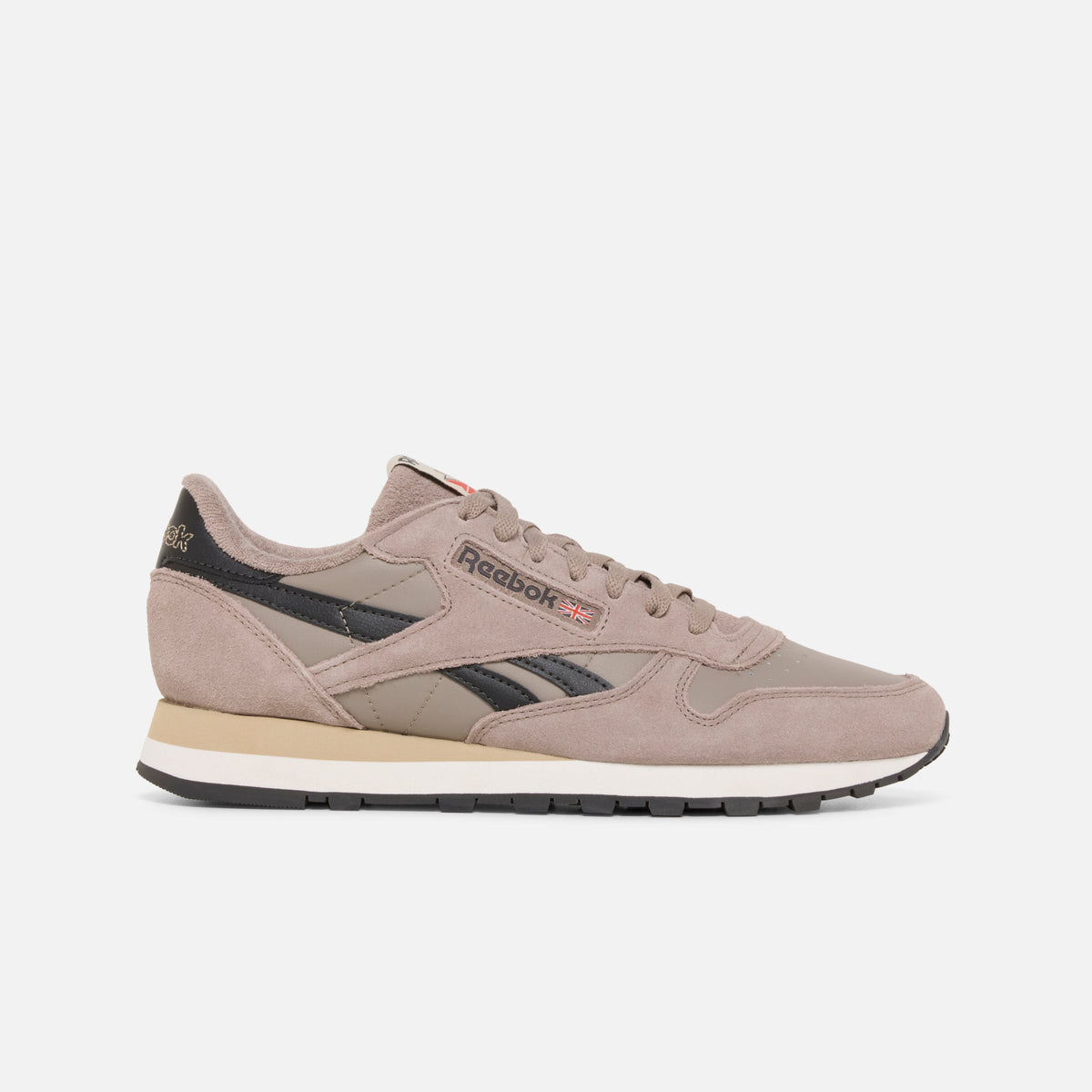 Reebok Unisex Adults Classic Leather Grey/Washed Black/Energy Red