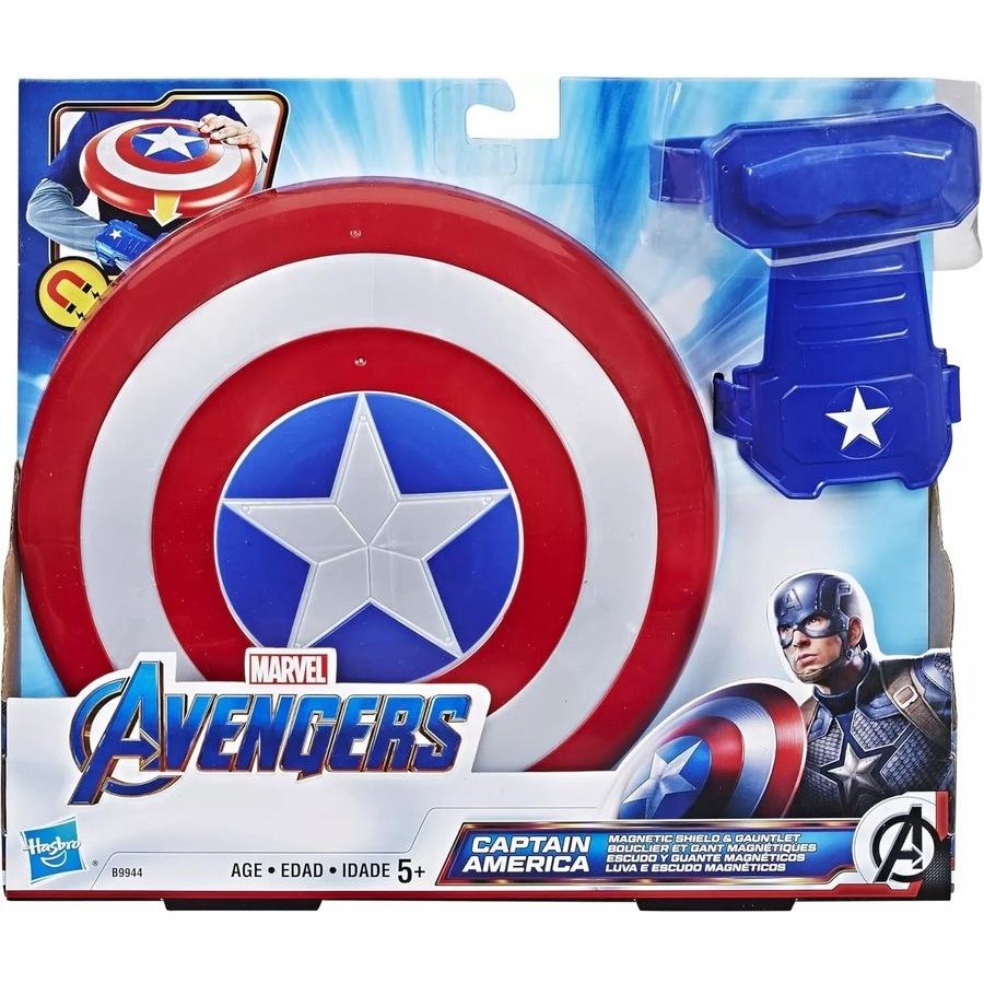 Marvel Avengers Magnetic Shield & Gauntlet