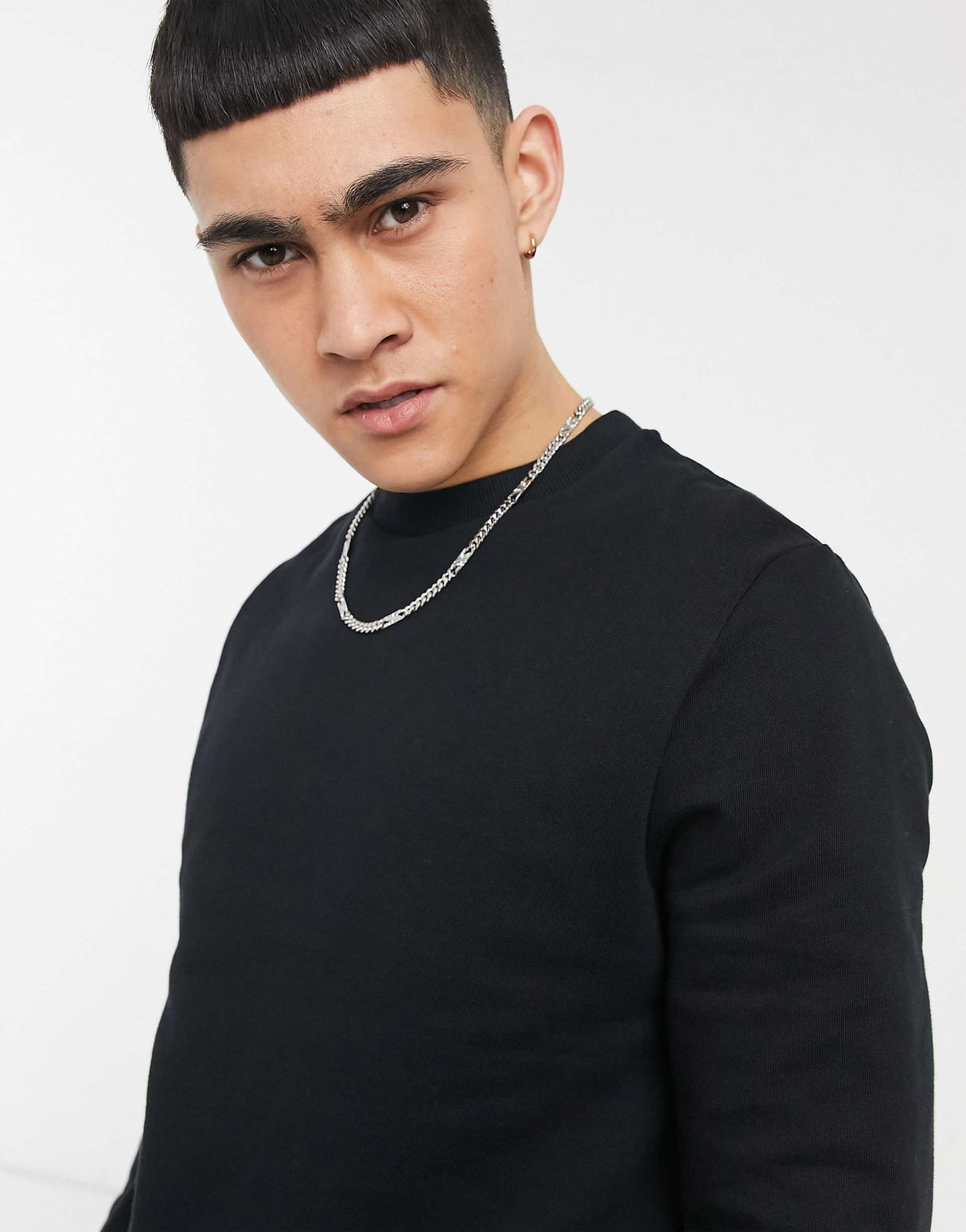 Asos Design Sweatshirt In Black