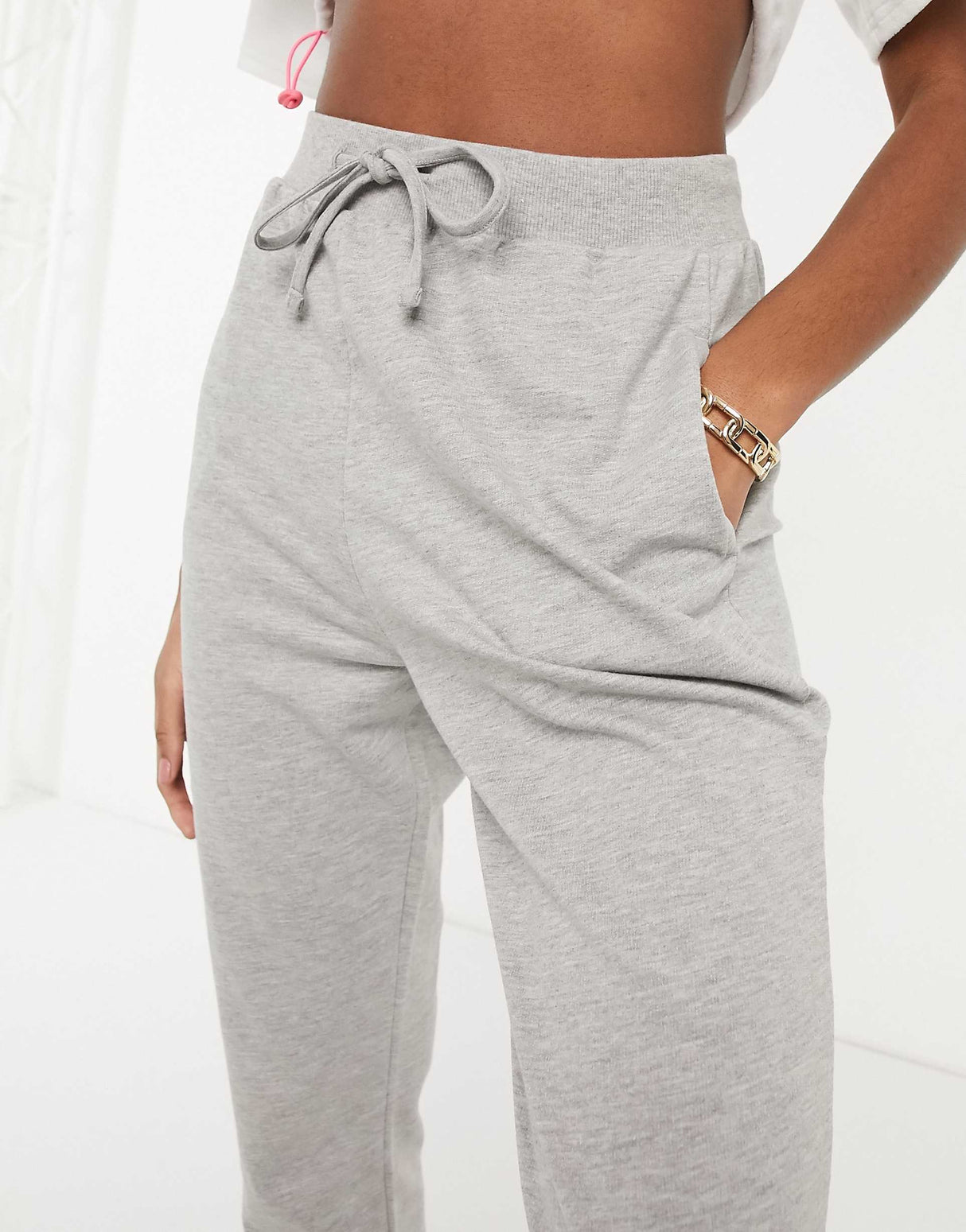 Asos Design Tall Basic Jogger With Tie 2 Pack Save