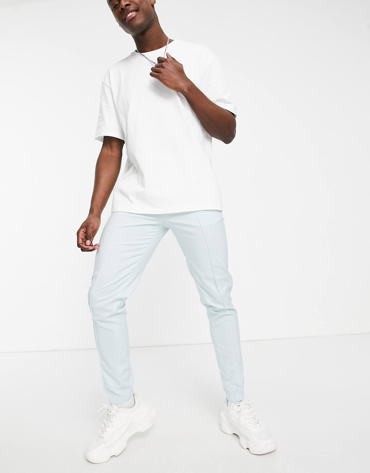 Asos Design Skinny Smart Jogger Co-Ord In Mint