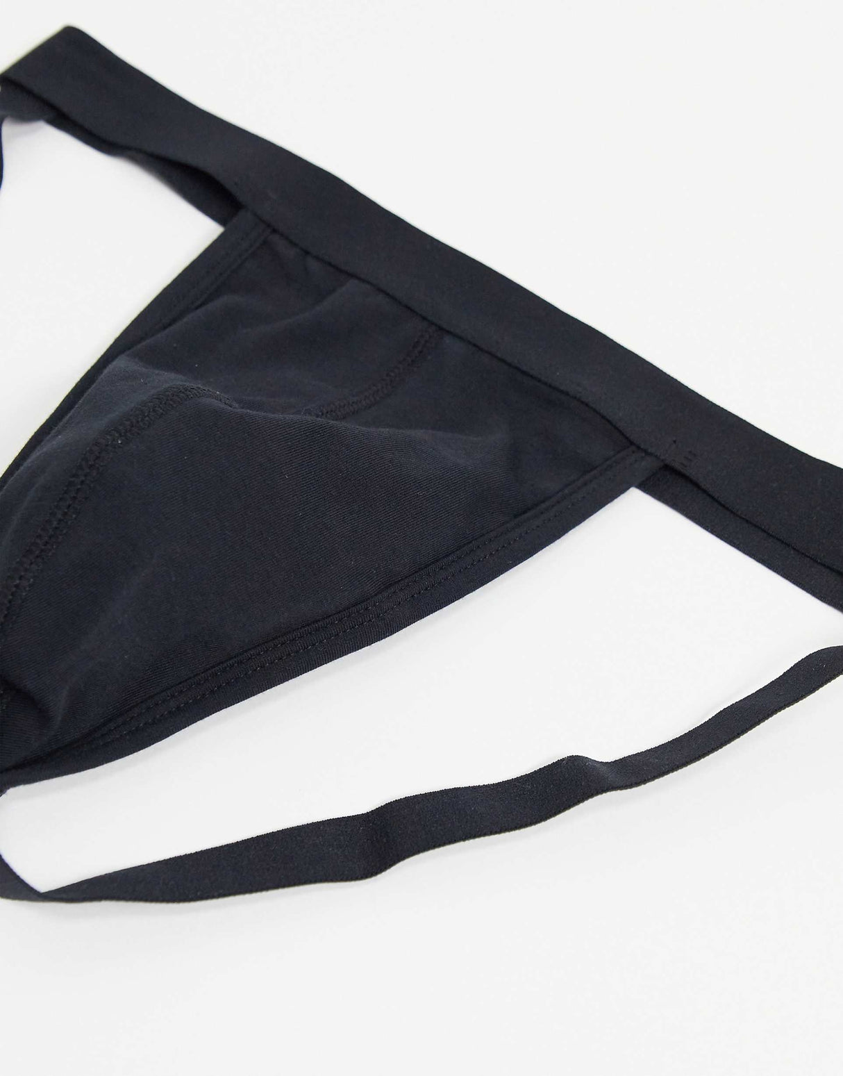 Asos Design Tanga Jock Strap In Black