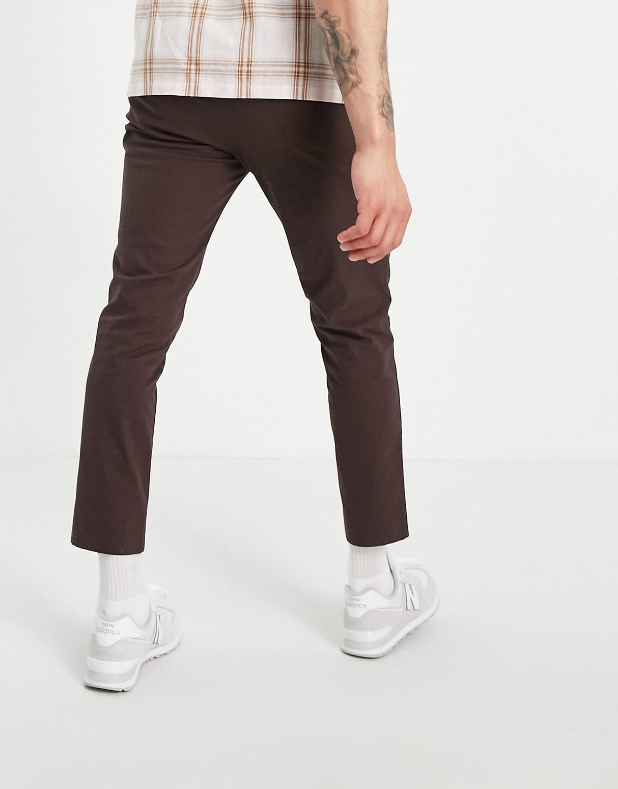 Asos Design Tracksuit Sweatshirt / Ribbed Legging Short In Grey