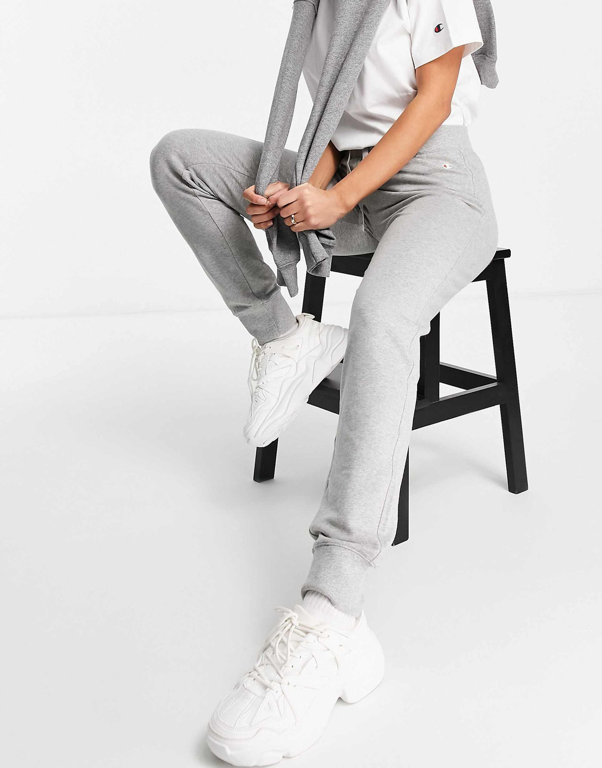 Champion Joggers In Grey