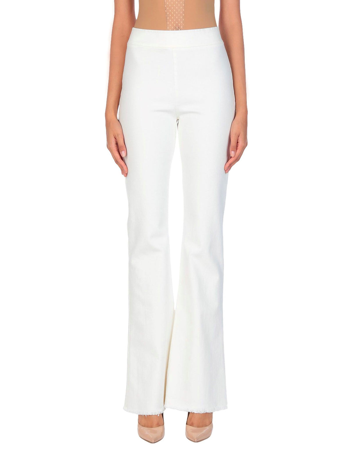Avenue Montaigne Womens Jeans - Ivory