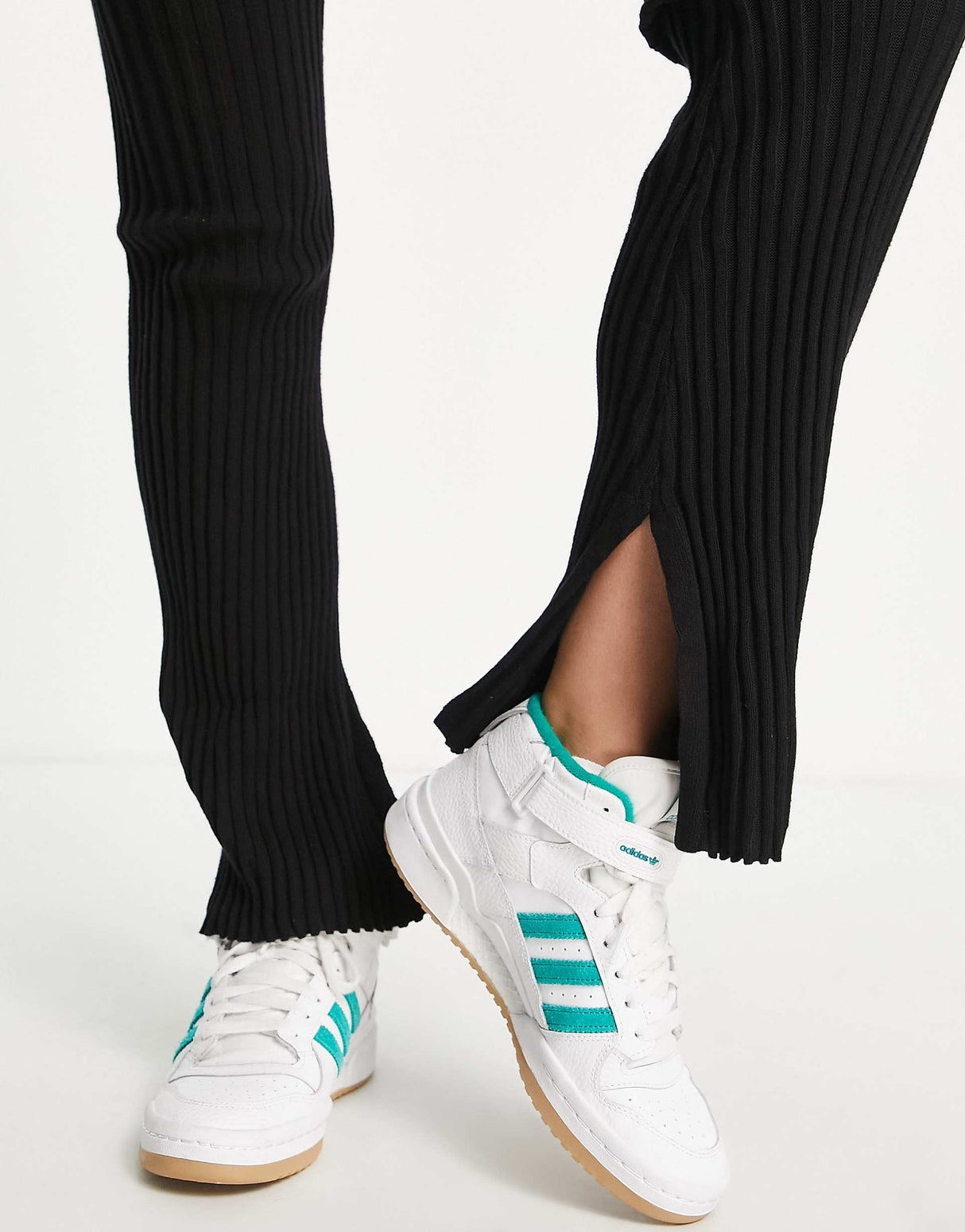 Cotton:On Rib Jogger In Black