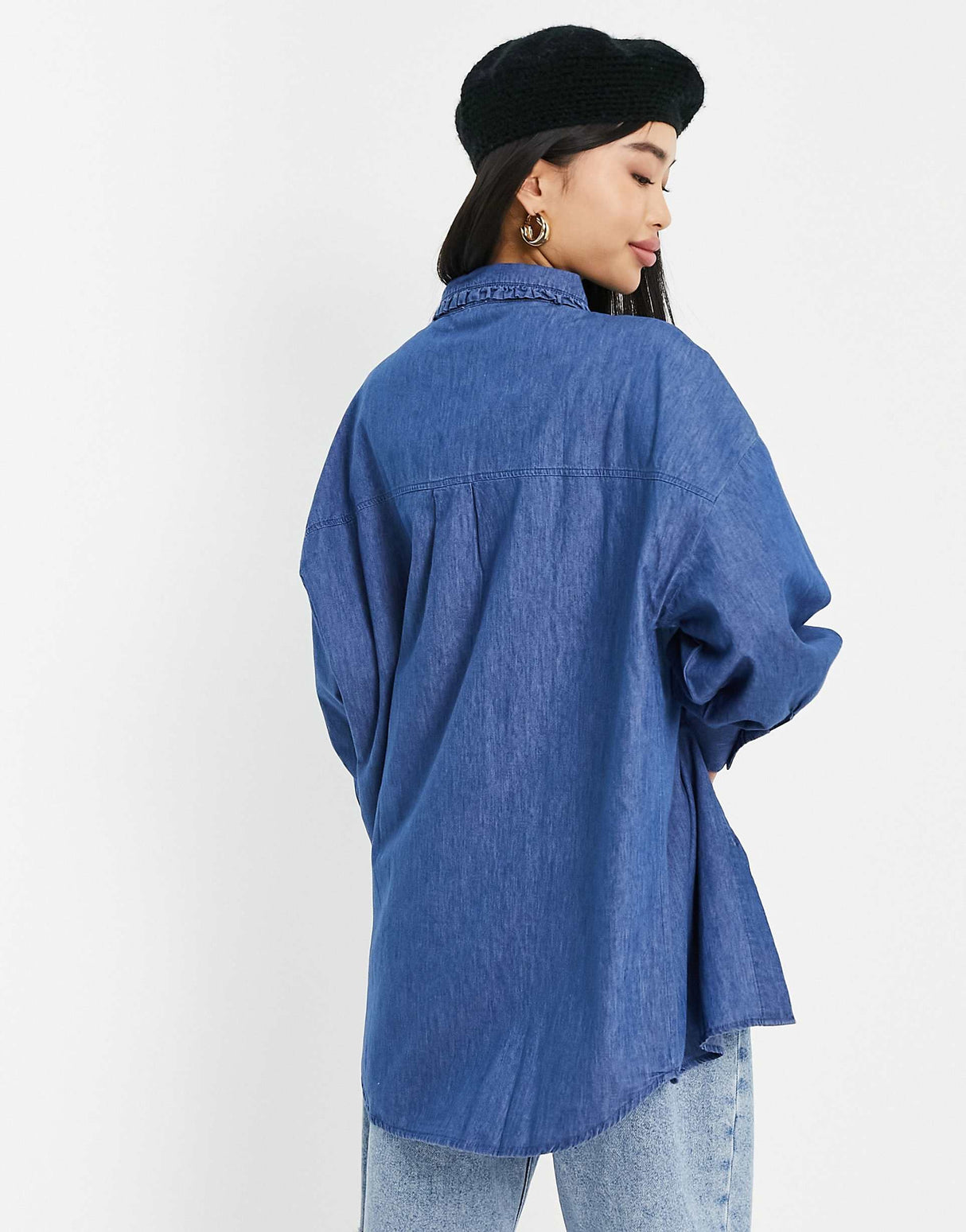 Cotton:On Dad Shirt In Denim Blue